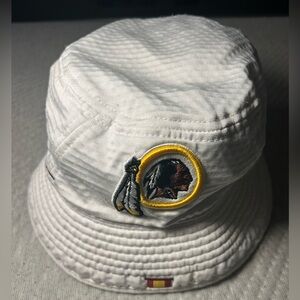 New Era Washington Redskins NFL 100 Bucket Hat White OSFM